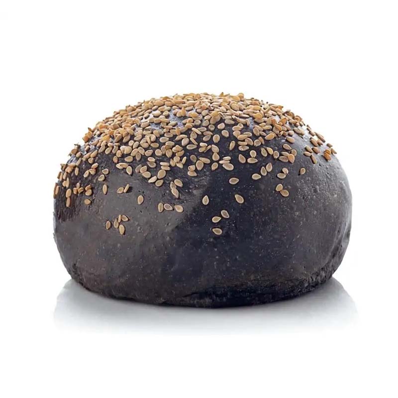 burger bun nero regular 11 cm