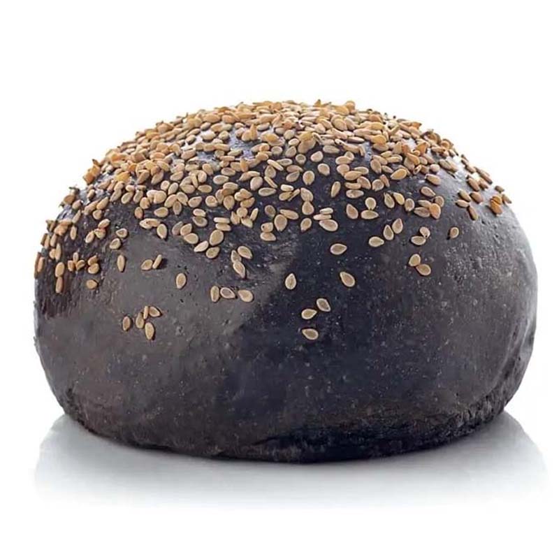 burger bun nero maxi 13 cm