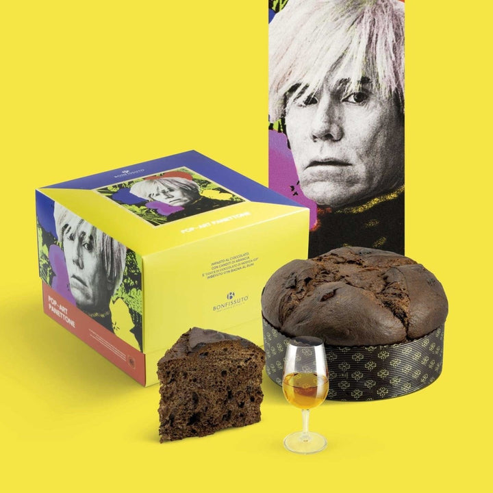 Bonfissuto, Panettone Pop Art al cioccolato e Rum - Sicilus Srl