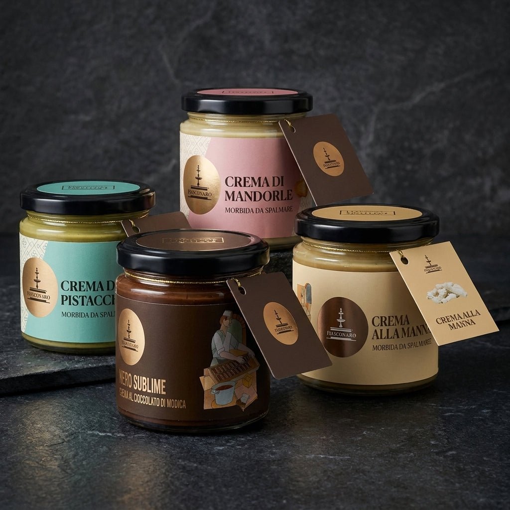 Box Degustazione Creme Siciliane Fiasconaro – 4 Specialità