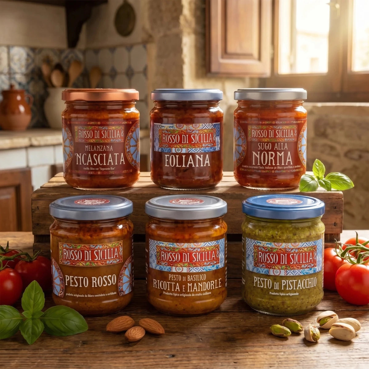 Box Degustazione Pesti e Sughi Siciliani 