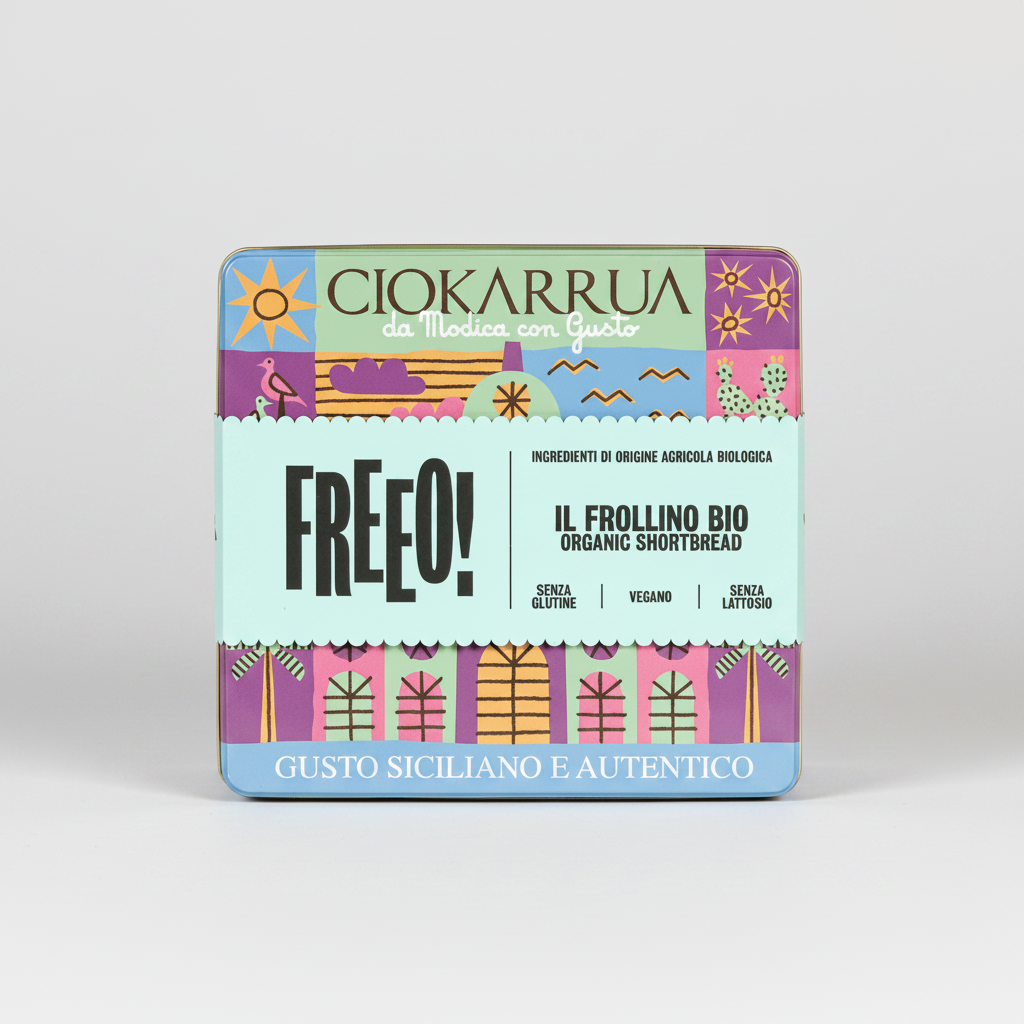 Box Latta FREEO Frollini Bio Assortiti Ciokarrua
