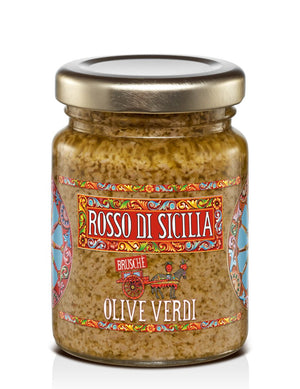 brusche crema di olive verde
