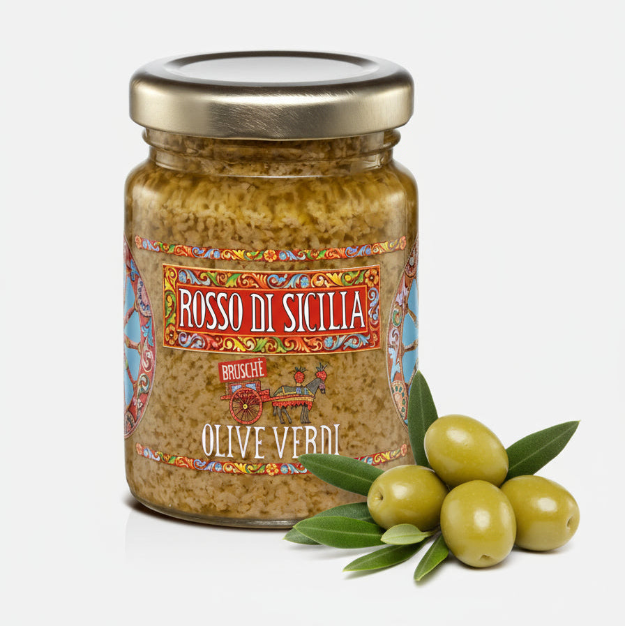 brusche crema di olive verde