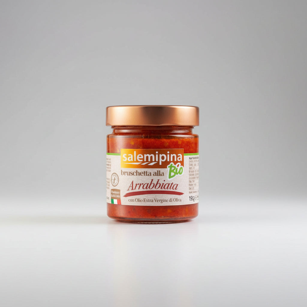 Bruschetta all’Arrabbiata biologica Salemi Pina 190 g