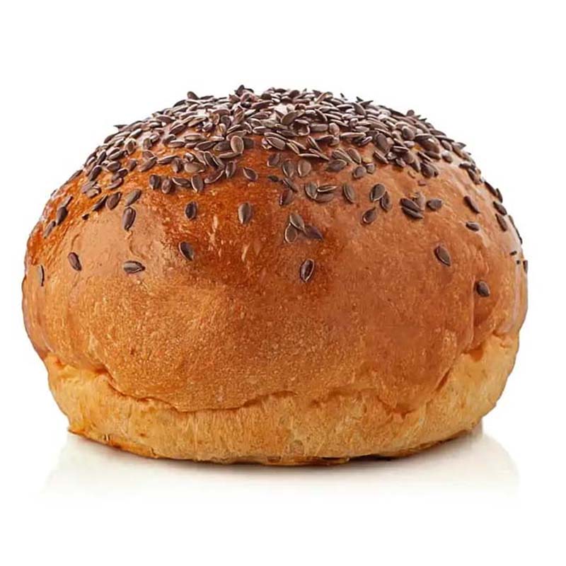 burger bun con semi di lino maxi