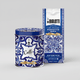 Cafea Perfetto Moka Autentico Bialetti Dolce&Gabbana Blu Mediterraneo cu cutie metalică 200 g