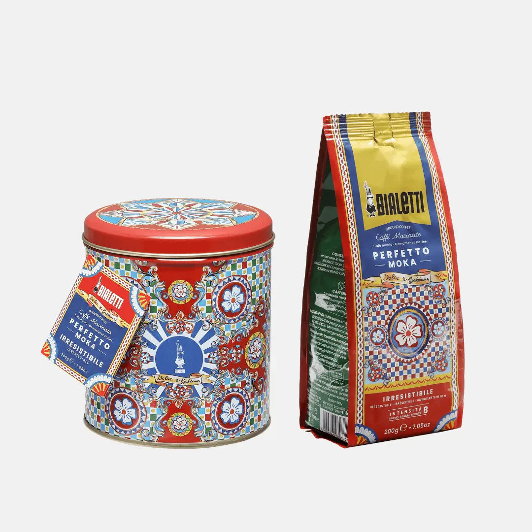 Caffè Perfetto Moka Irresistibile con Latta Dolce&Gabbana 200 g