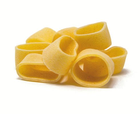 Box 6 pz di Pasta artigianale "Calamarata" trafilata al bronzo di grano antico Russello, 500 gr - Sicilus Srl