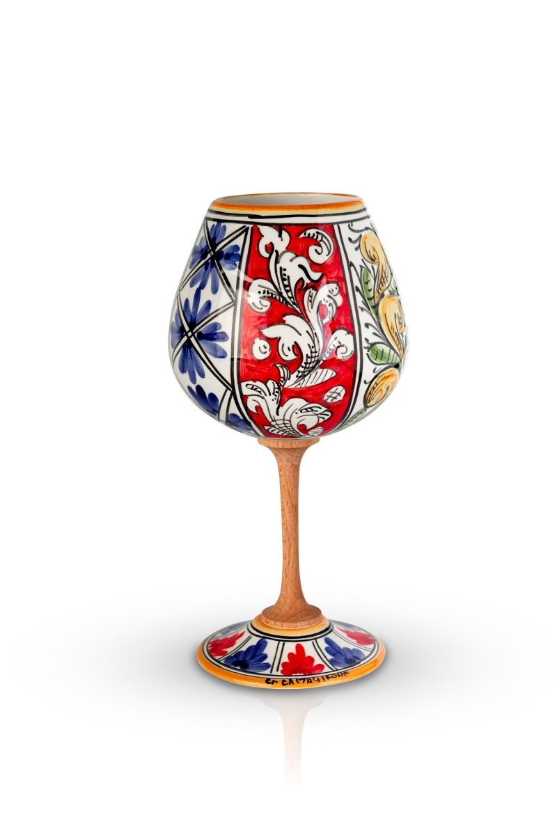 Calice Diapositive MuloMerrino in ceramica artigianale
