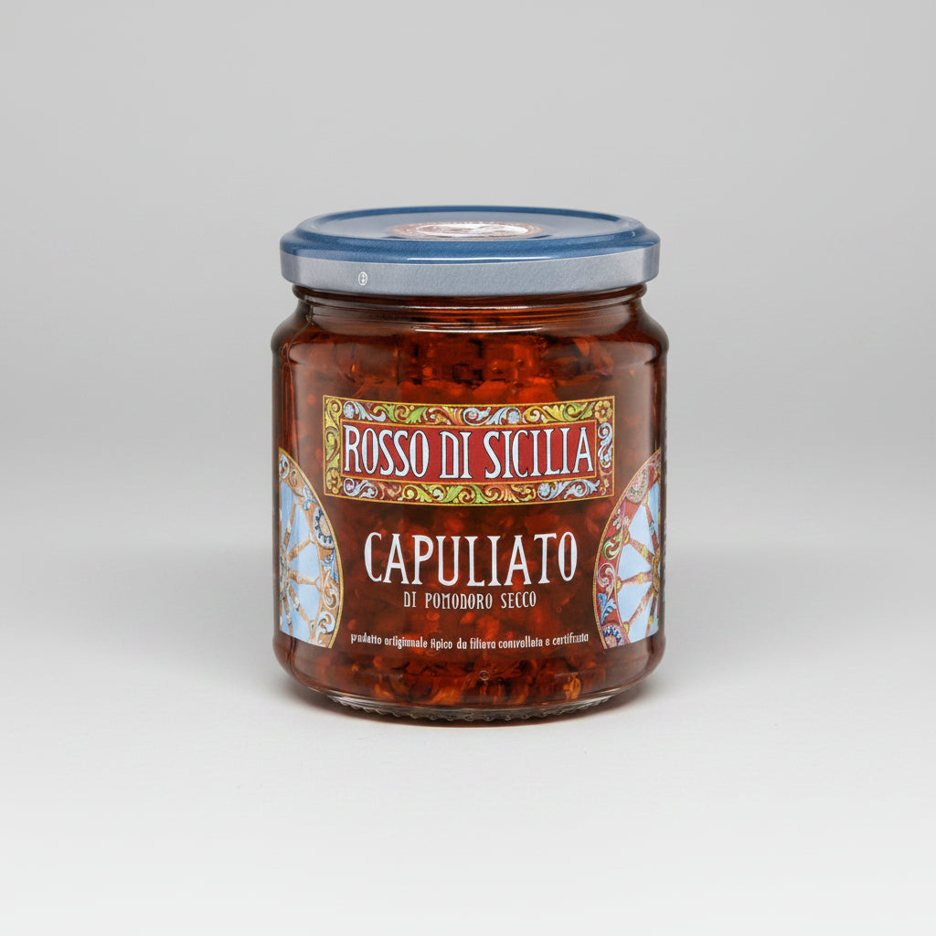 Capuliato, Pomodoro Secco Tritato, 290 grammi - Sicilus Srl
