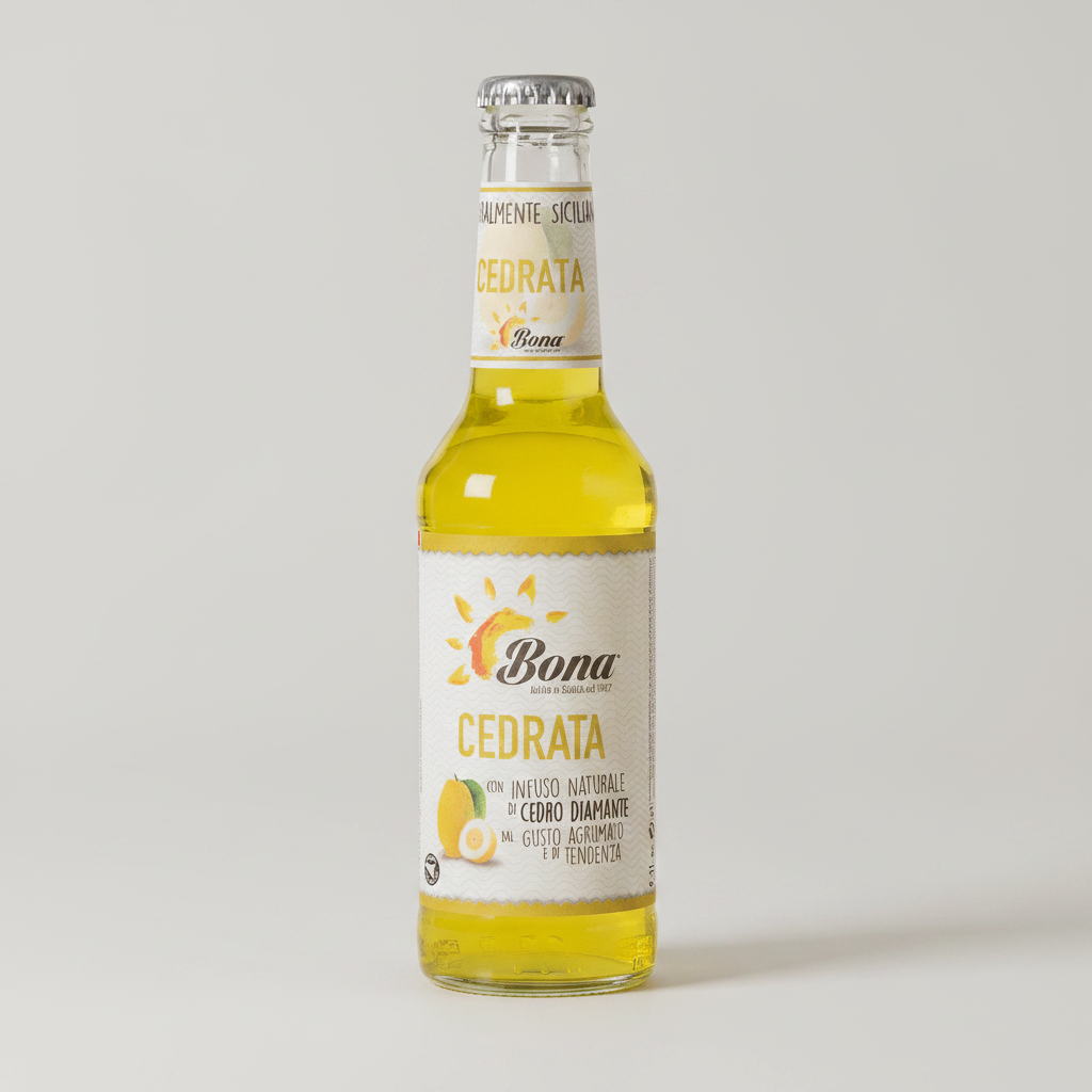 Cedrata Bona bibita siciliana al cedro bottiglia 275 ml