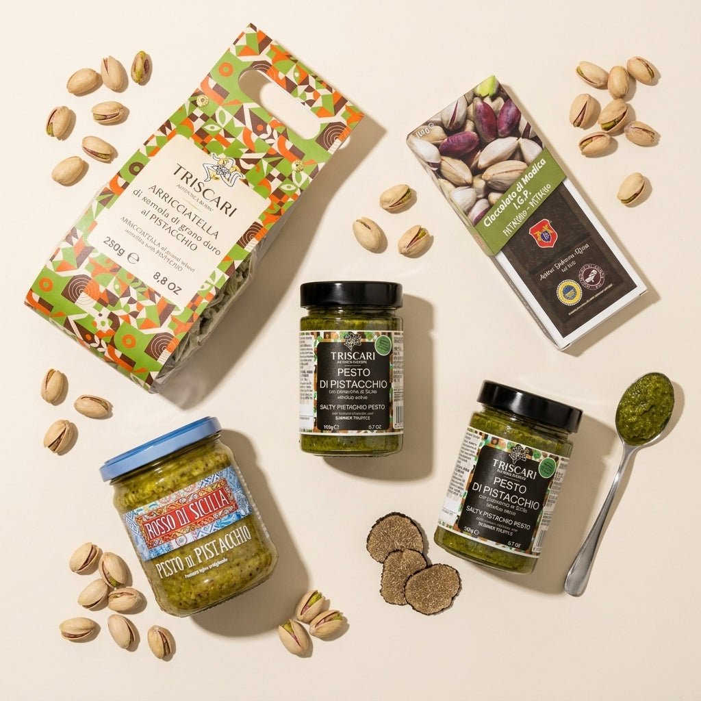 cena siciliana al pistacchio
