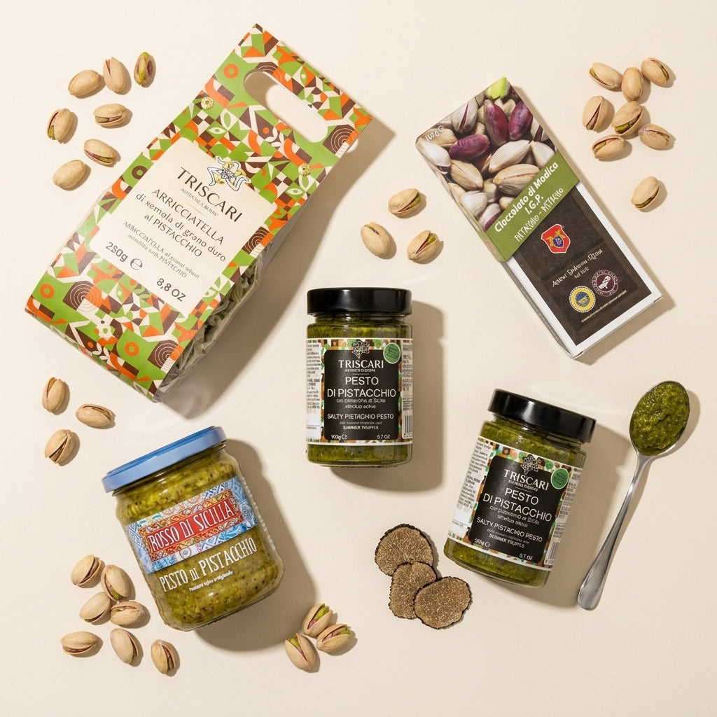 cena siciliana al pistacchio