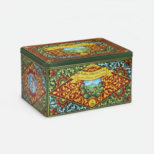 Panettone Dolce & Gabbana Fiasconaro al pistacchio di Sicilia con latta decorata – Cesta Dolci Tentazioni