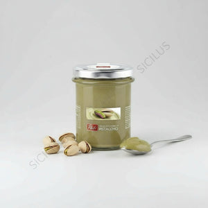 Crema spalmabile al pistacchio Pisti 200 g inclusa nel cesto Brontese