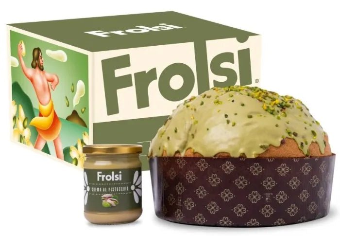 Coș de Crăciun cu fistic "Brontese"