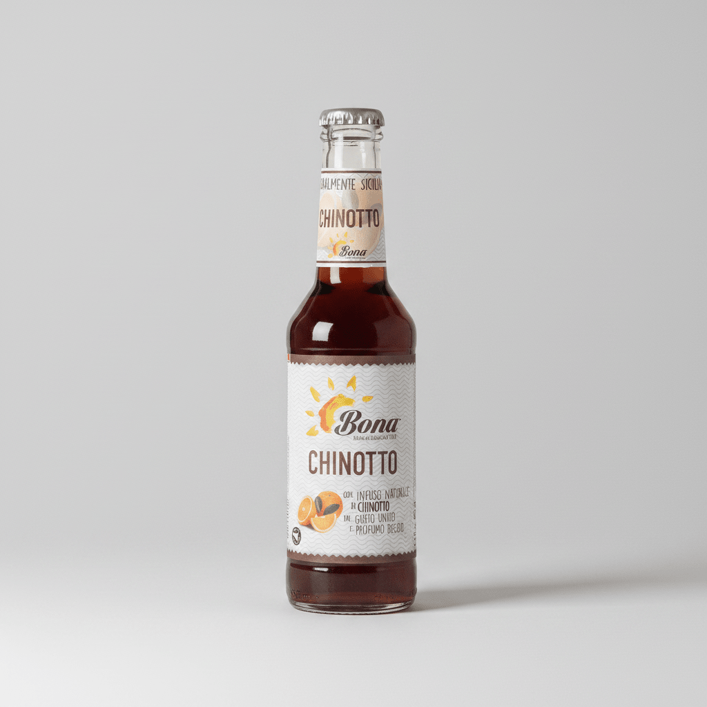 Chinotto Bona bibita siciliana bottiglia 275 ml