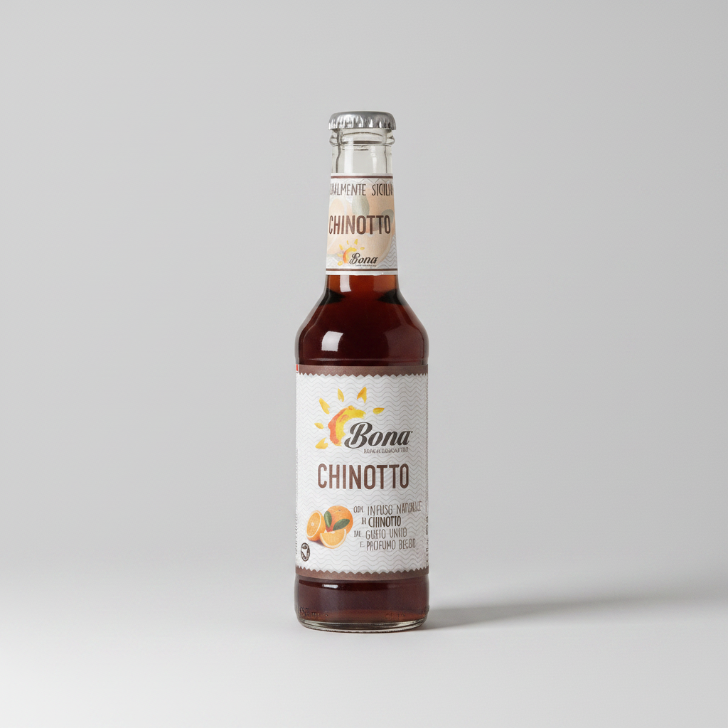Chinotto Bona bibita siciliana bottiglia 275 ml