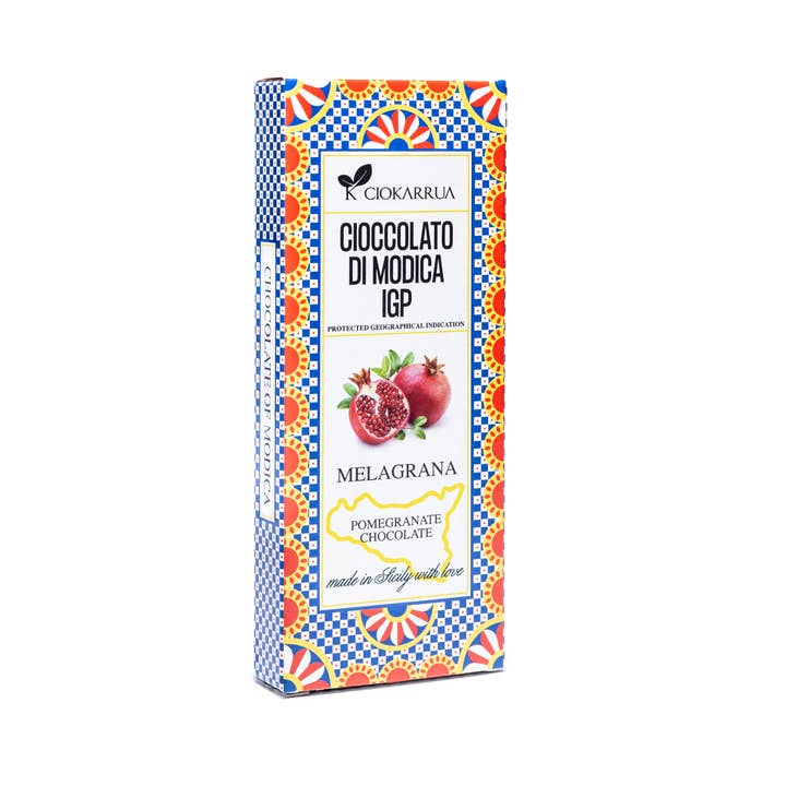 Cioccolato di Modica IGP From Sicily with Love Ciokarrua Melagrana 80 g