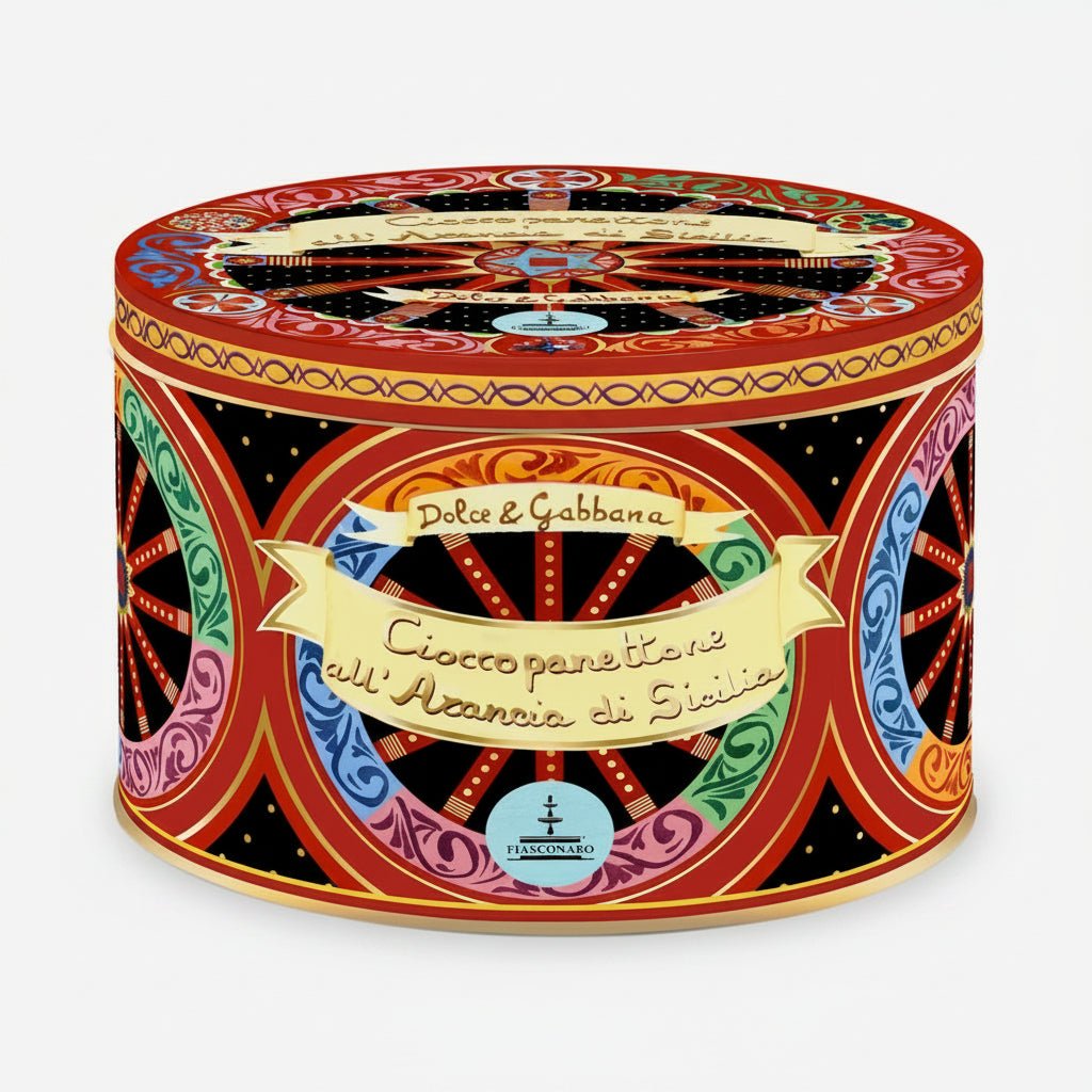 Cioccopanettone Dolce & Gabbana all'Arancia di Sicilia Fiasconaro 1 kg