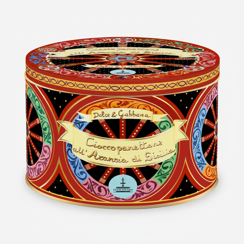 Cioccopanettone Dolce & Gabbana all'Arancia di Sicilia Fiasconaro 1 kg