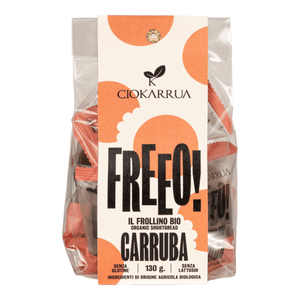 Frollini bio FREEO alla carruba Ciokarrua 130 g