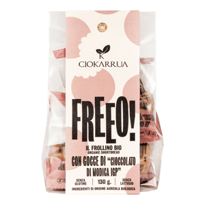 Frollini bio FREEO con Cioccolato di Modica IGP Ciokarrua 130 g
