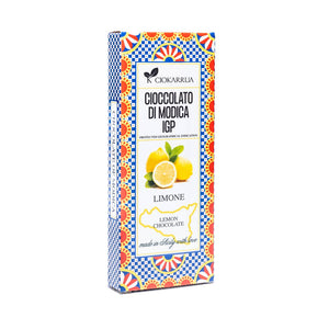 Cioccolato di Modica IGP From Sicily with Love Ciokarrua Limone 80 g