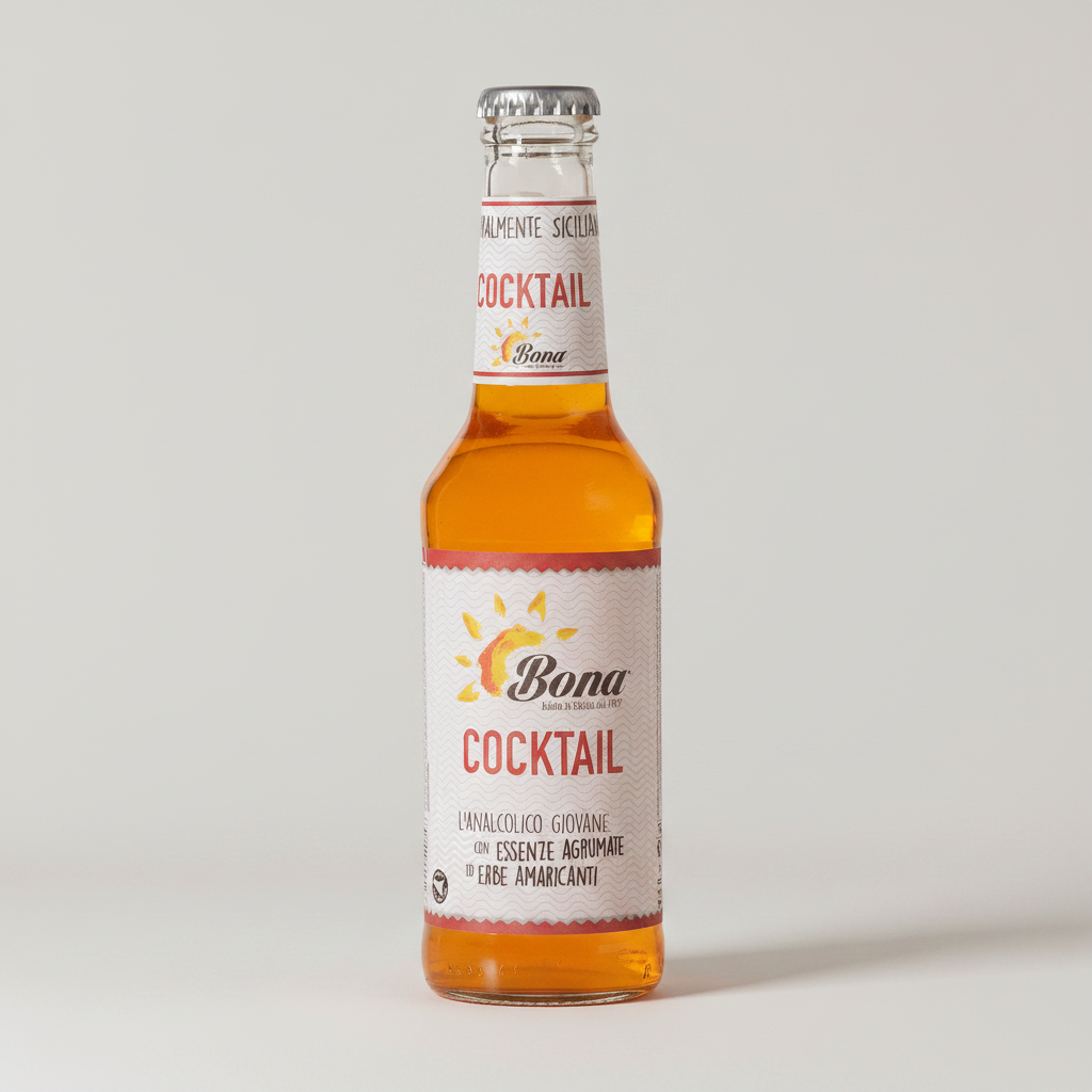 Cocktail Bona analcolico – bottiglia da 275 ml – confezione da 24