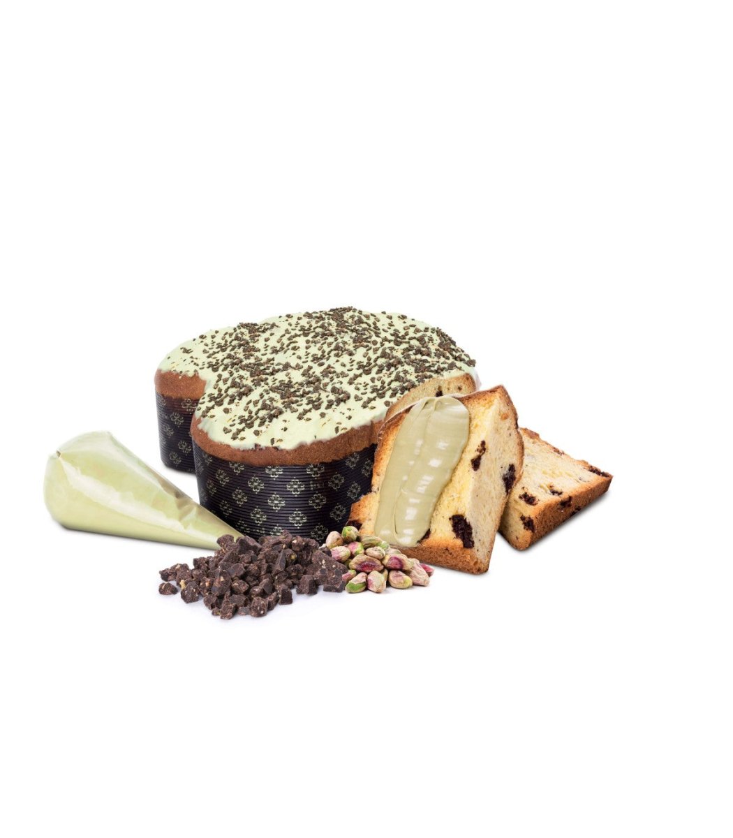 Colomba au chocolat Modica IGP et crème de pistache 1 kg