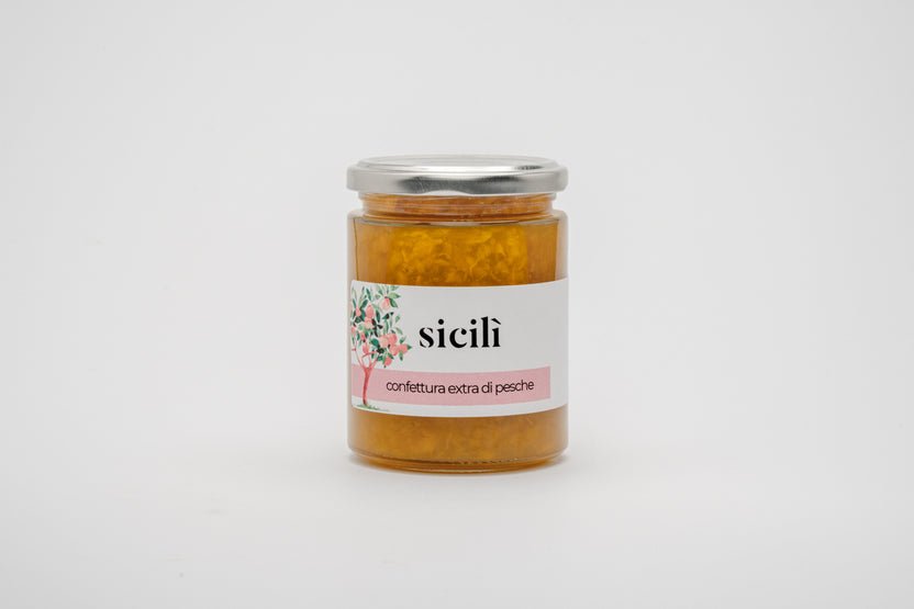 Confettura extra di pesche Sicilì 350 g