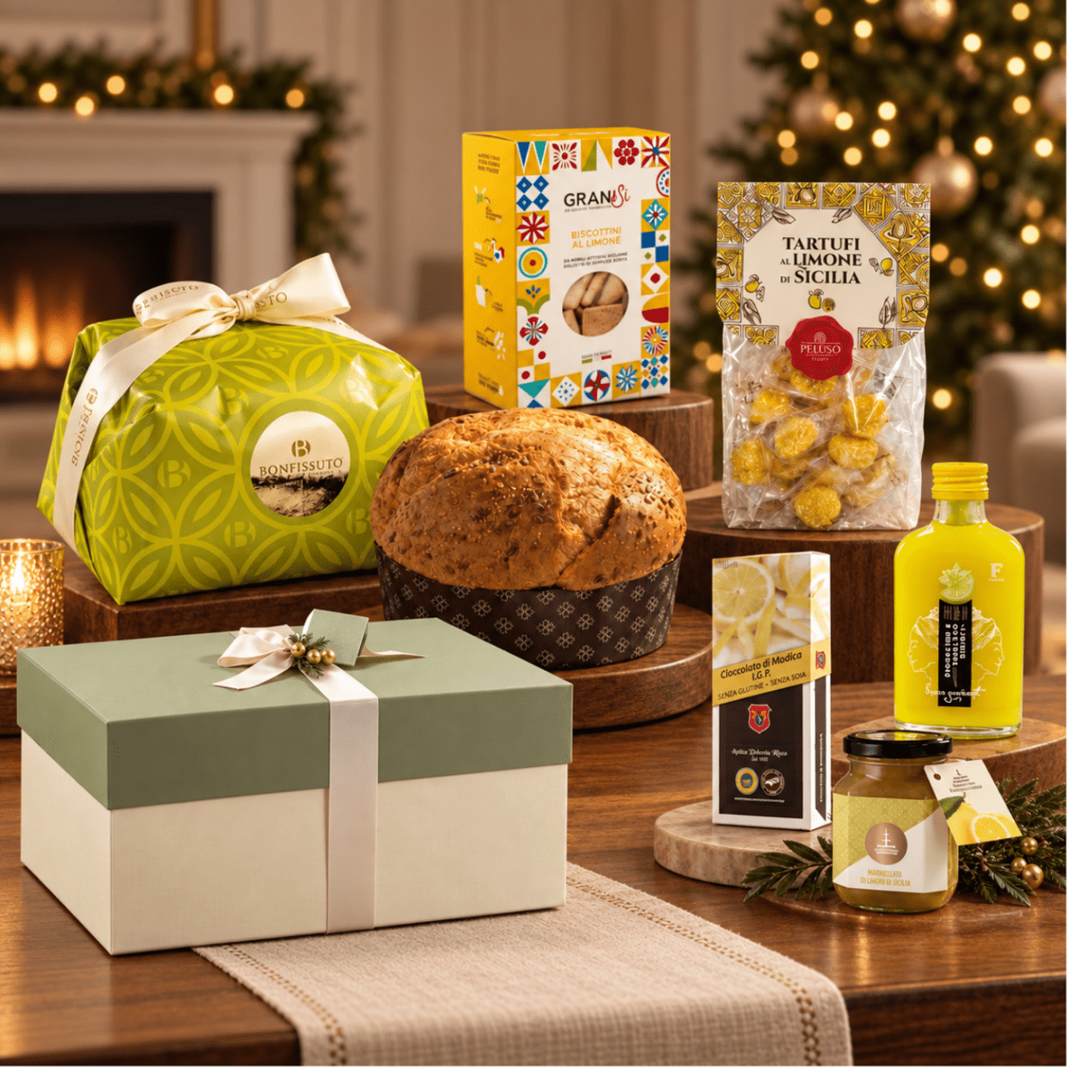 Weihnachtsgeschenkset "Siracusa Limone"