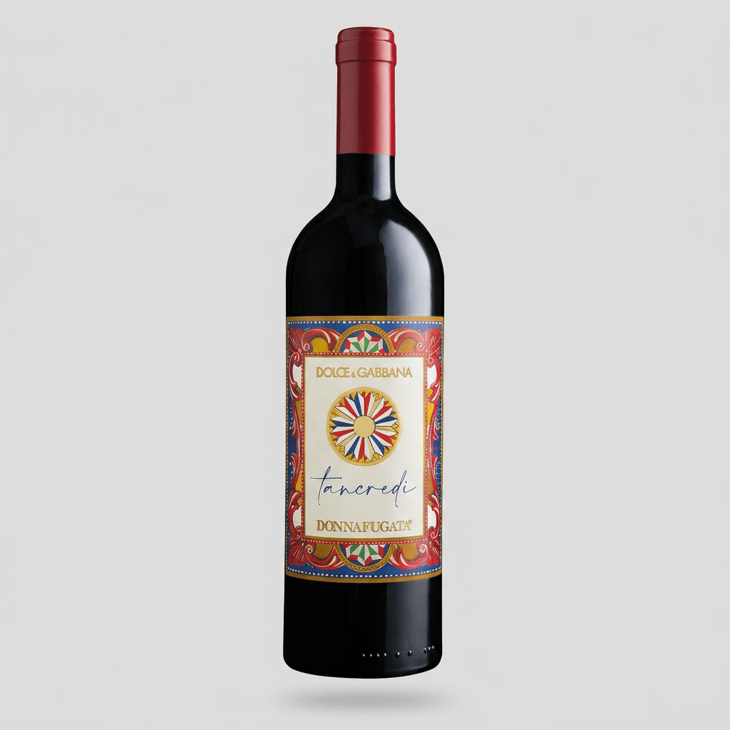 Tancredi Donnafugata × Dolce&Gabbana – vino rosso Terre Siciliane IGT, bottiglia da 75 cl