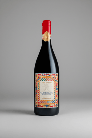 Cuordilava Donnafugata × Dolce&Gabbana – vino rosso Etna Rosso DOC, bottiglia da 75 cl
