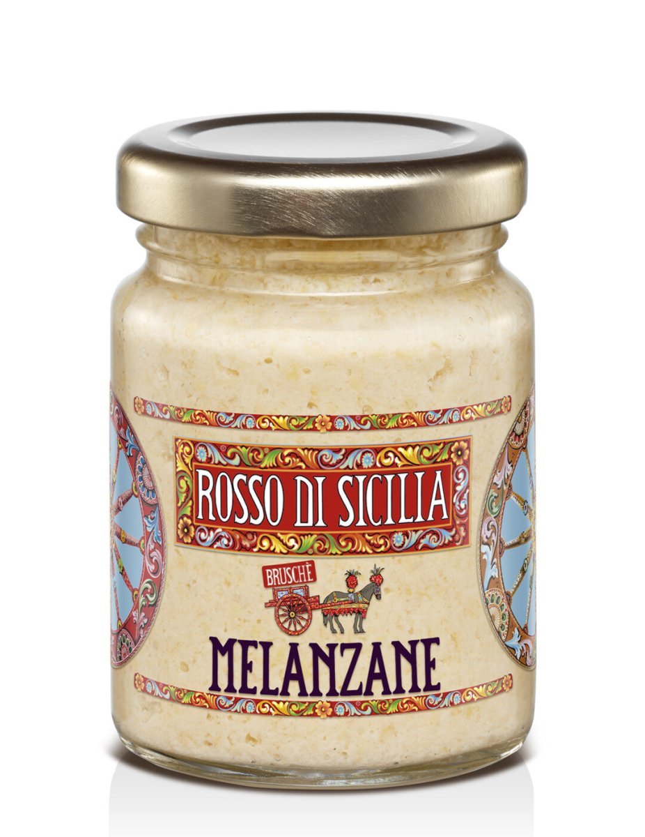 Crema di melanzane inclusa nel box aperitivo siciliano