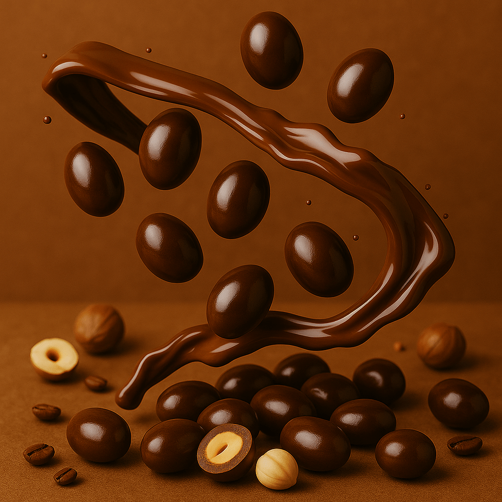 Dragee Nocciole ricoperte di cioccolate late