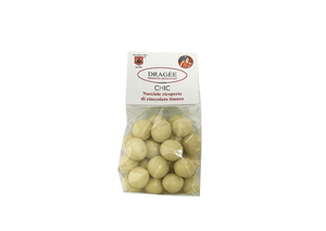 Dragee Nocciole al Cioccolato Bianco.