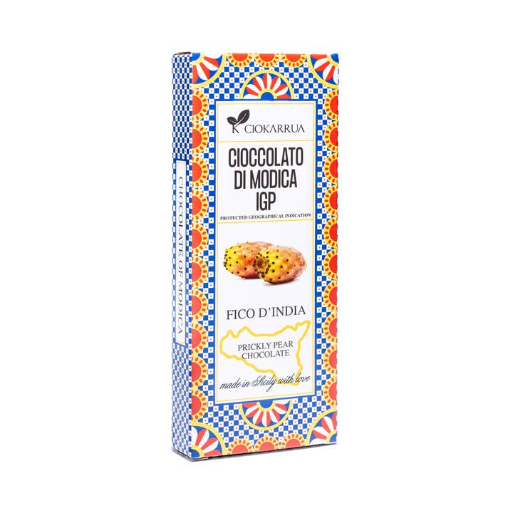 Cioccolato di Modica IGP From Sicily with Love Ciokarrua Fico d'India 80 g