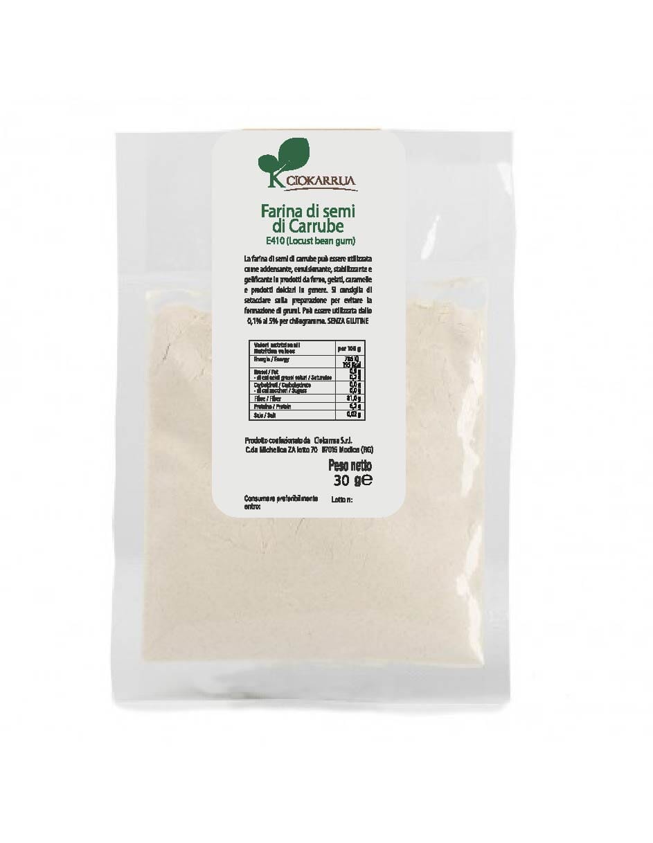 Farina di semi di carrube bio Ciokarrua E410 30 g