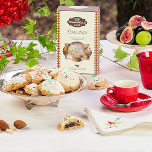 Cosi Chini Tumminello biscotti ripieni siciliani ai fichi e cioccolato