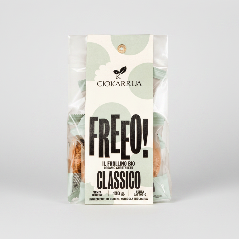 Frollini classici bio FREEO Ciokarrua 130 g