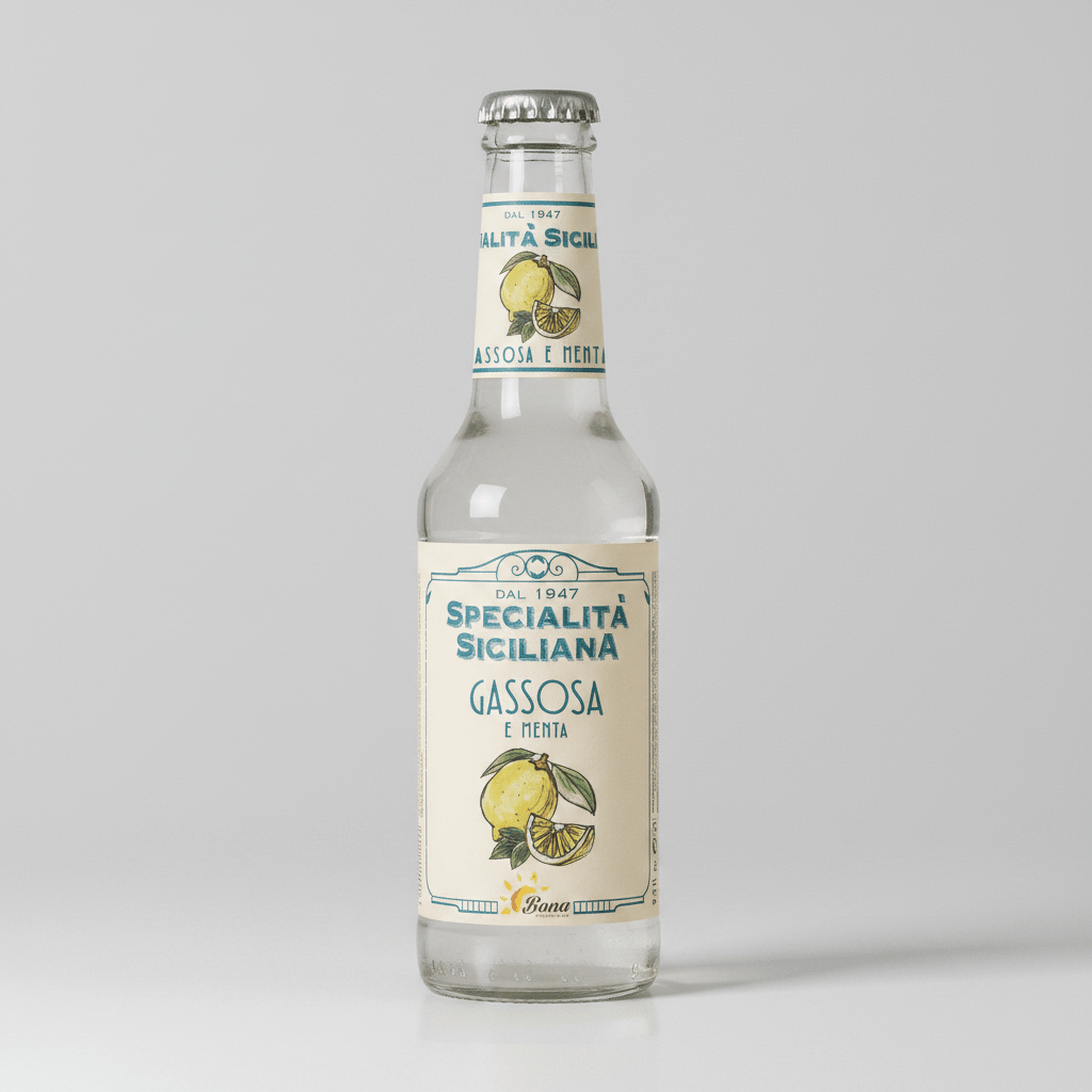 Gassosa e Menta Bona – bottiglia da 275 ml – confezione da 24