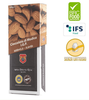 Cioccolato di Modica alla Mandorla 100 g