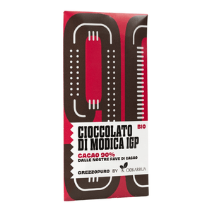 Grezzopuro Cioccolato di Modica IGP Bio Ciokarrua Cacao 90% 50 g