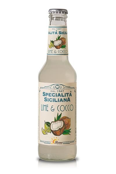 Bibita Siciliana Lime e Cocco, Bibite Bona, 24x275 ml - Sicilus Srl