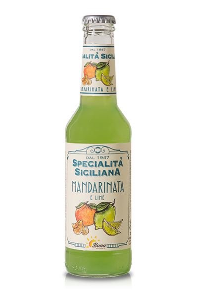 Bevanda Mandarino Verde e Lime, Bibite Bona, 24x275 ml