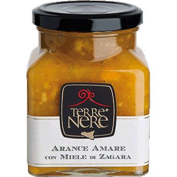 Marmellata di Arance Amare con Miele di Zagara, 240 gr - Sicilus Srl