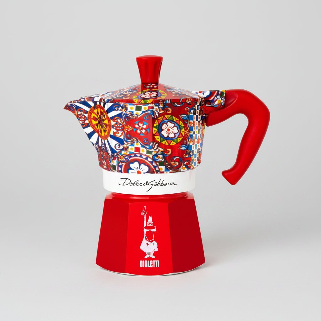 Moka Express Bialetti x Dolce&Gabbana Carretto Siciliano inclusa nella Gift Box Sicilus