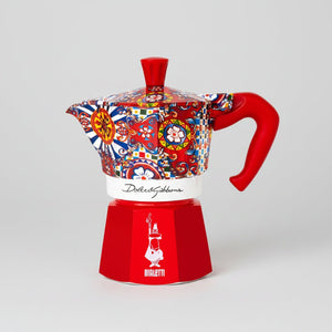 Moka Express Bialetti x Dolce&Gabbana Carretto Siciliano inclusa nella Gift Box Sicilus